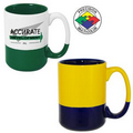 15 Oz. El Grande State College Mug - Yellow/Cobalt Blue